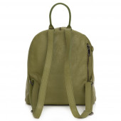 Rucsac dama din piele naturala DiAmanti Zanella Verde Olive